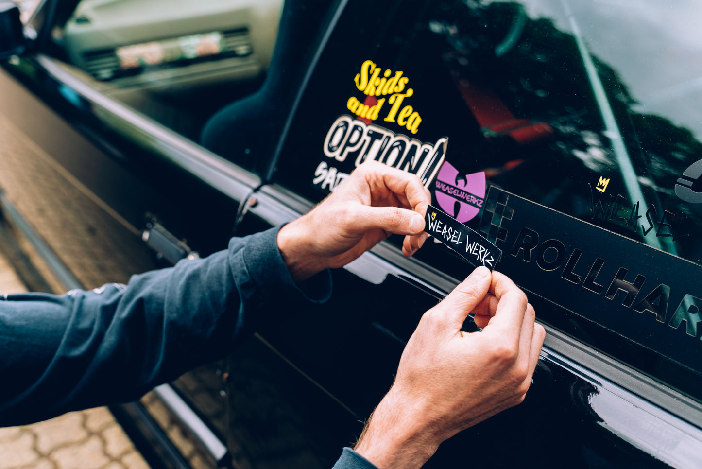 WW Rectangle Slap Sticker